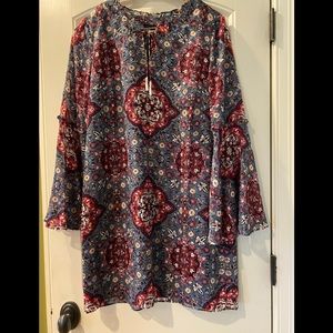 Patterned short dress